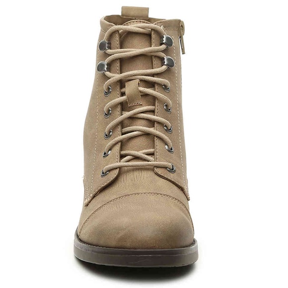Madden Girl Shoes - Madden Girl Fuze Combat Boot Size: 6.5
